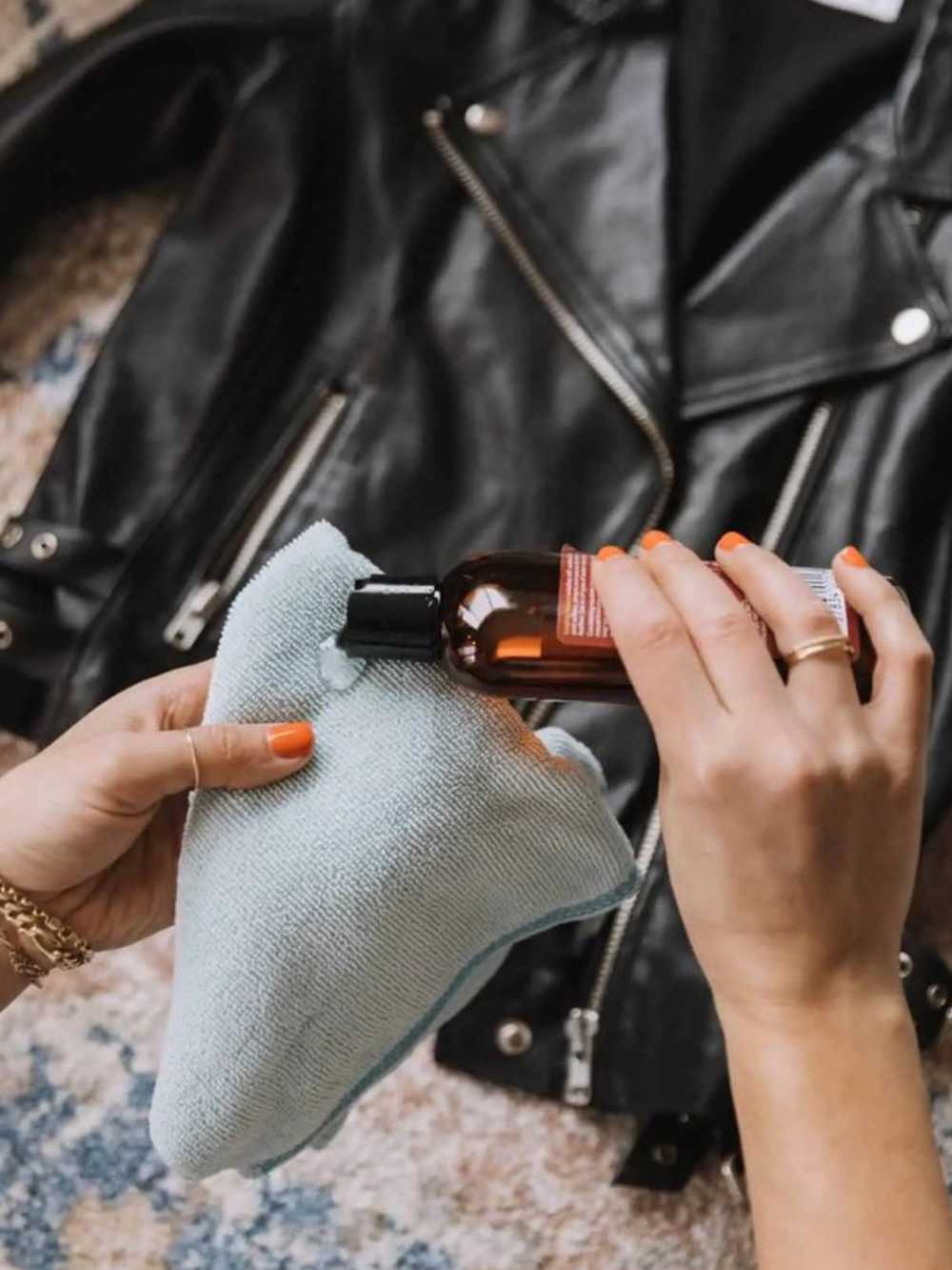 nettoyer veste en cuir