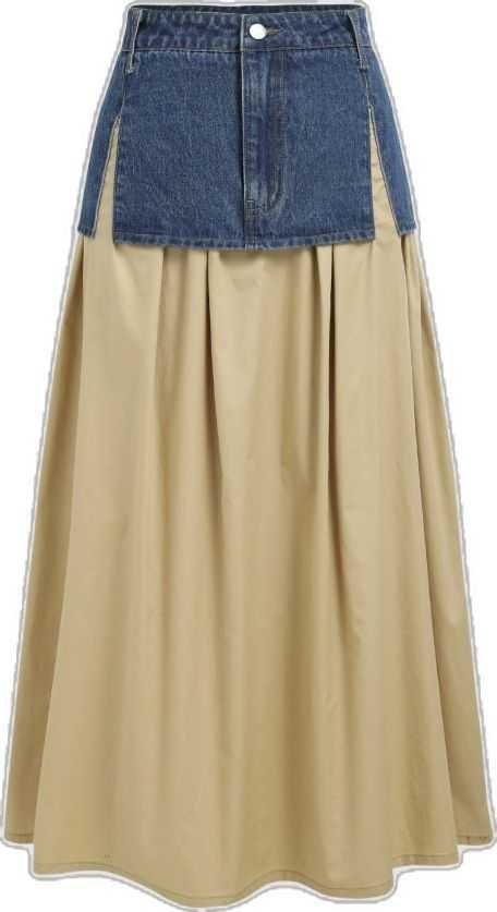 Les artisans couturiers TILLI allongent votre jupe en jean.